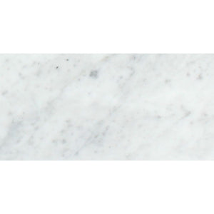 12 x 24 Honed Bianco Carrara Marble Tile - Tilephile