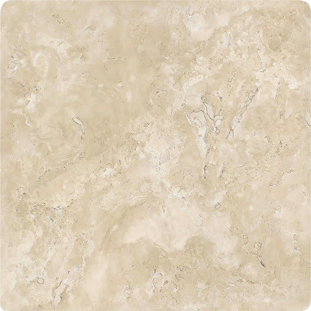 16 x 16 Tumbled Durango Travertine Tile - Tilephile