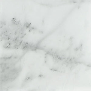 18 x 18 Honed Bianco Mare Marble Tile - Tilephile