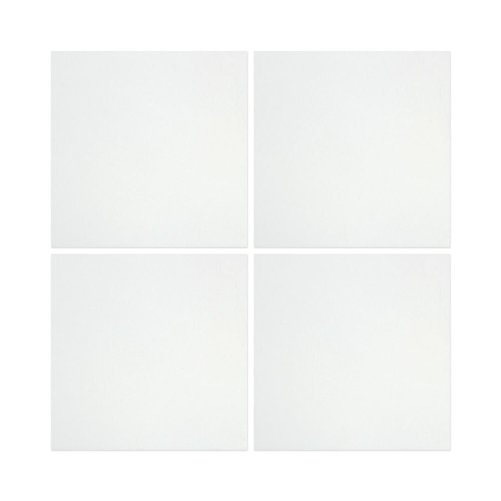 18 x 18 Honed Thassos White Marble Tile - Tilephile
