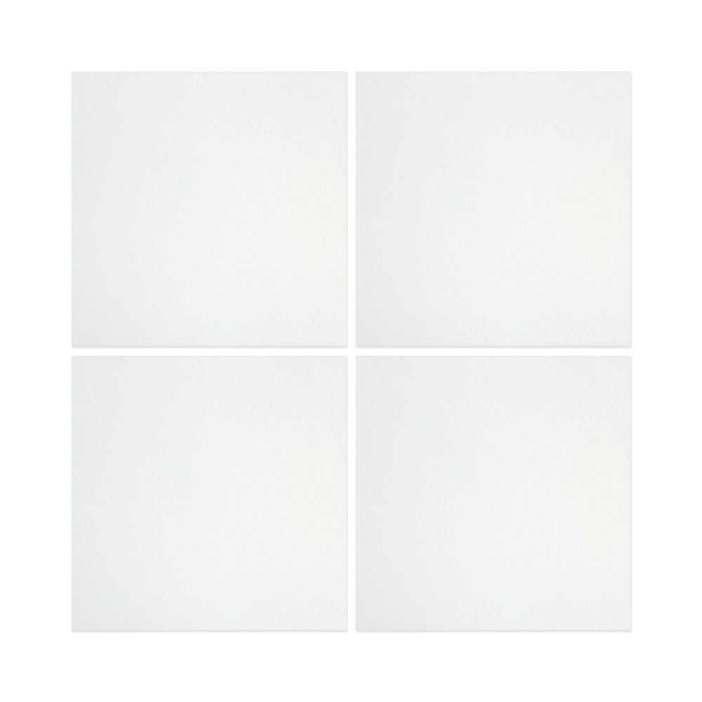 18 x 18 Polished Thassos White Marble Tile - Tilephile