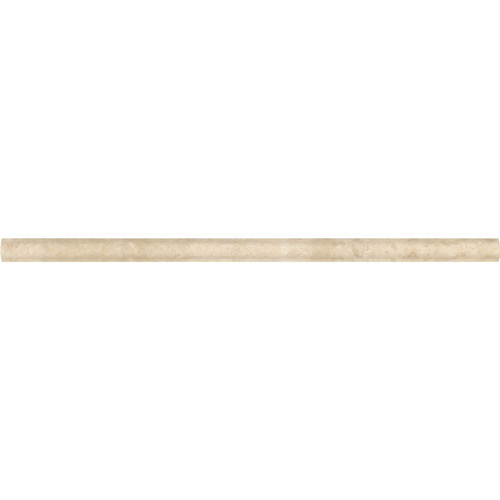 1/2 x 12 Honed Durango Travertine Pencil Liner - Tilephile