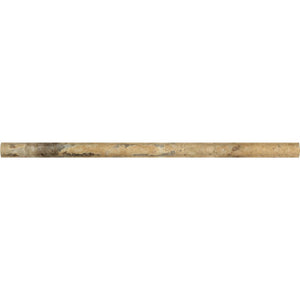 1/2 x 12 Honed Philadelphia Travertine Pencil Liner - Tilephile