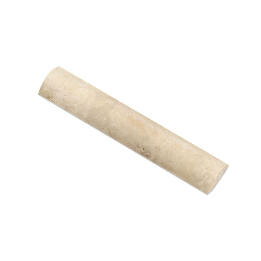 1 x 6 Honed Durango Travertine Quarter Round Trim - Tilephile