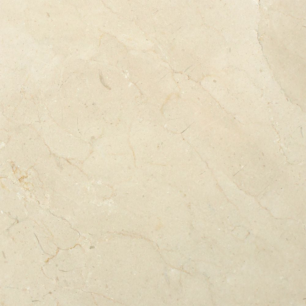 24 x 24 Polished Crema Marfil Marble Tile - Standard - Tilephile
