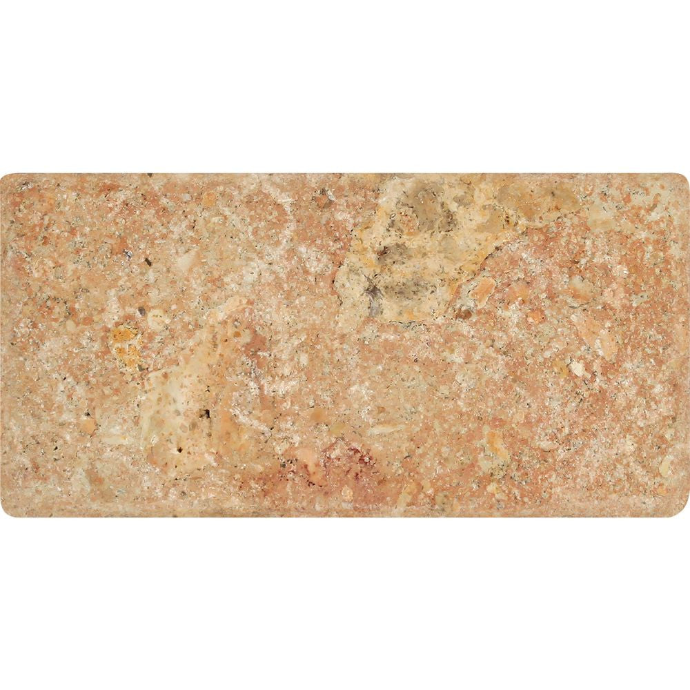 3 x 6 Tumbled Scabos Travertine Tile - Tilephile