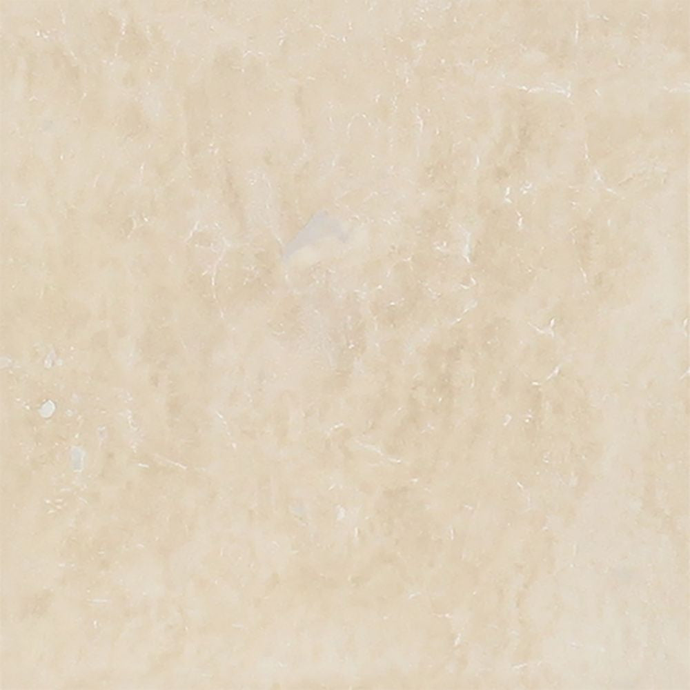 4 x 4 Honed Ivory Travertine Tile - Tilephile
