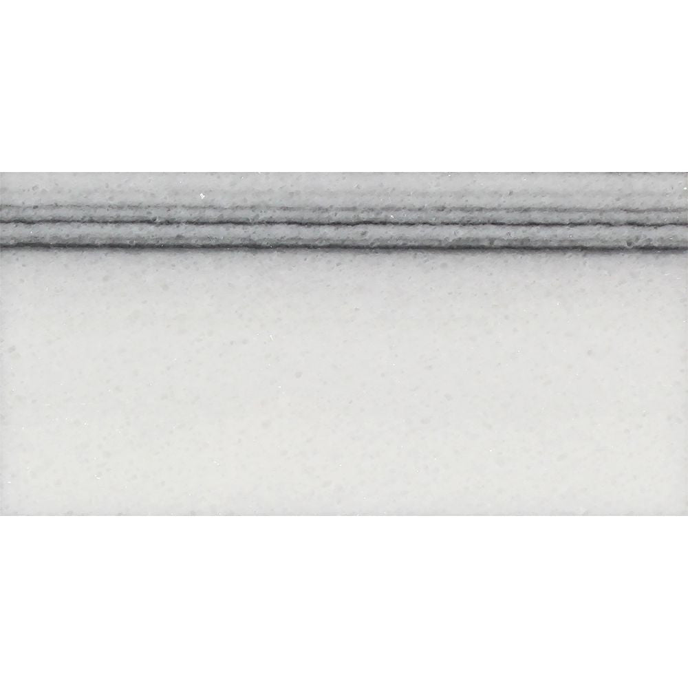 6 x 12 Polished Mink (Marmara) Marble Tile Sample - Tilephile