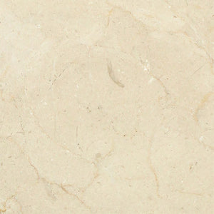 6 x 6 Polished Crema Marfil Marble Tile - Tilephile