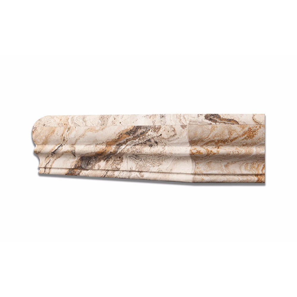 Valencia Travertine Honed Hand-Made Custom Shower Corner Shelf - Tilephile