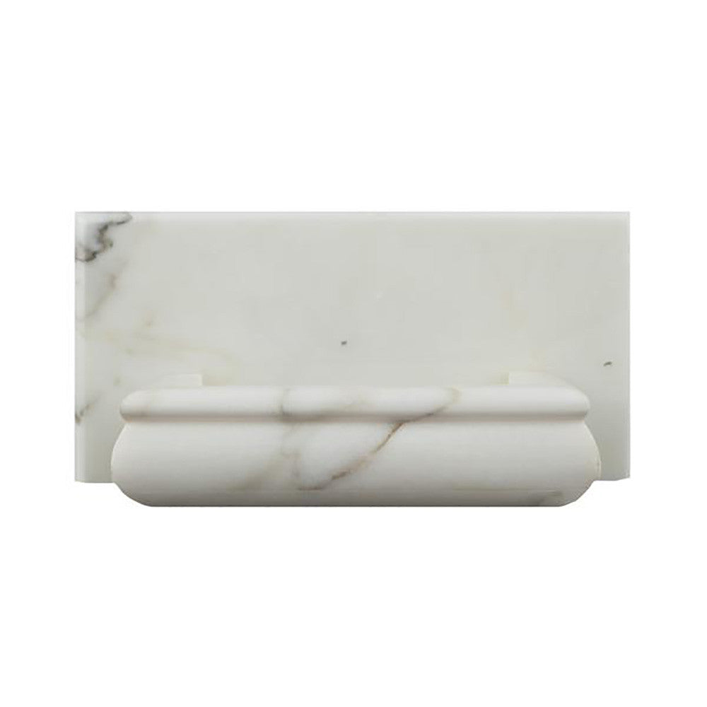 Calacatta Gold Marble Polished Hand-Made Custom Soap Holder - Tilephile