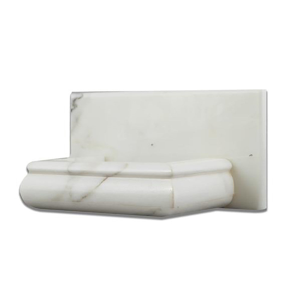 Calacatta Gold Marble Polished Hand-Made Custom Soap Holder - Tilephile